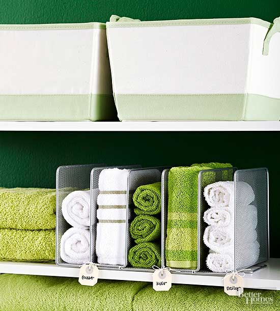 Хранение полотенец в ванной и кухне, где и как хранить полотенца, идеи красивого хранения с отзывами и после использования
