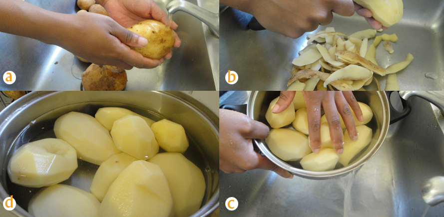 3 хитрости для быстрой чистки картошки