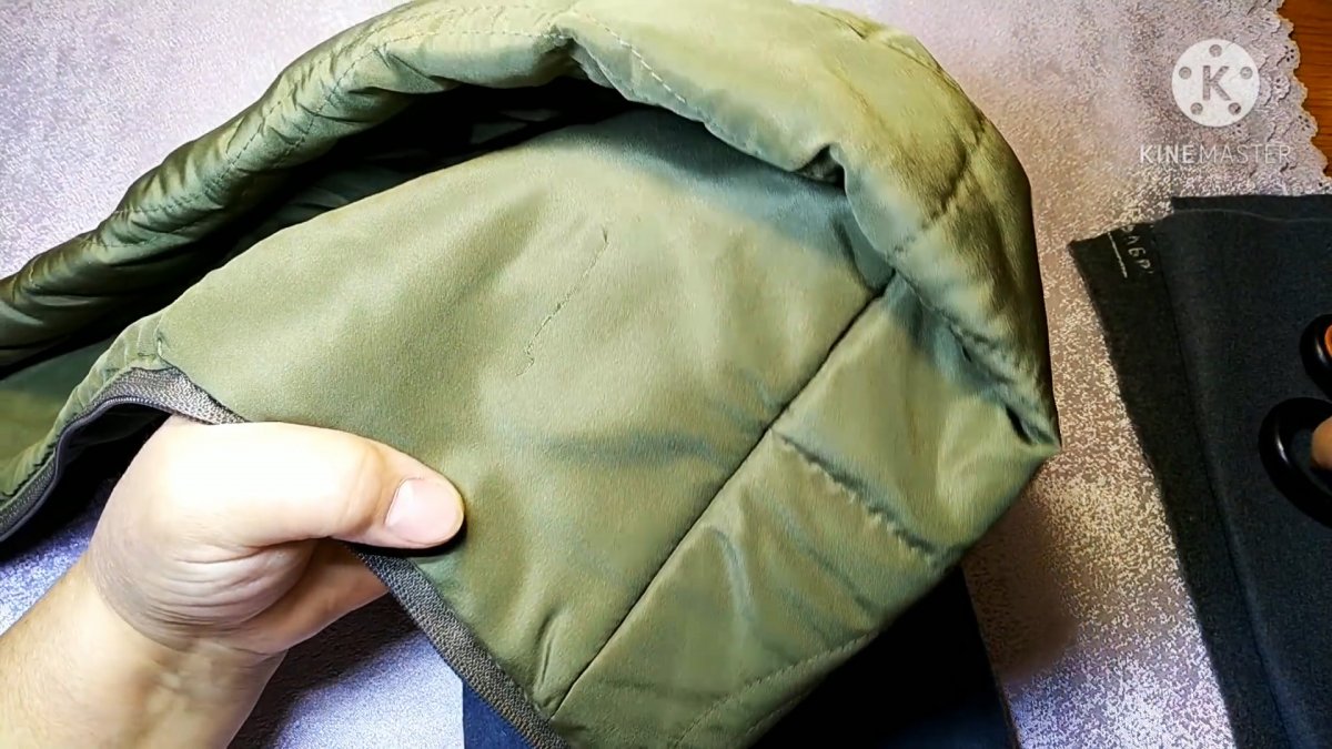 Как зашить куртку, чтобы не было видно шва на месте повреждения?