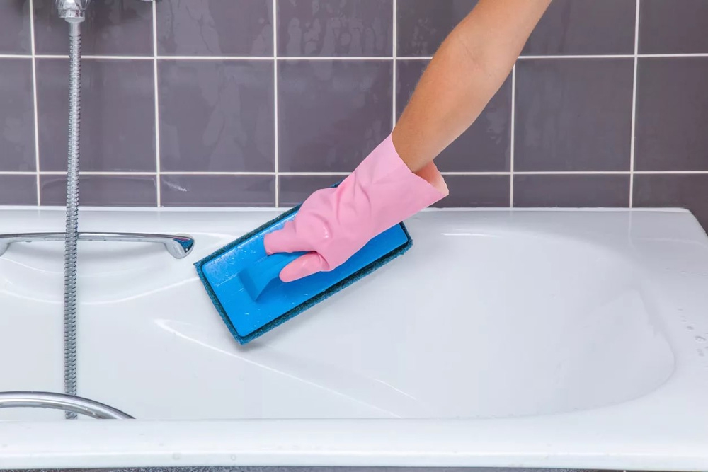 Способы очистить ванну от желтизны и налета в домашних условиях Как почистить ванну содой и уксусом