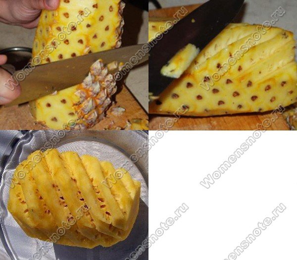 Как почистить ананас (с иллюстрациями) - wikihow