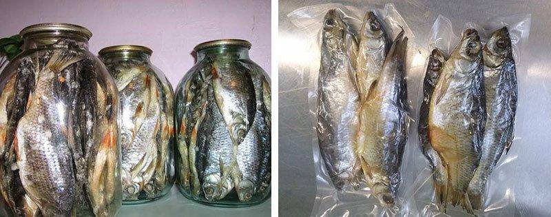 Лучшие способы хранения вяленой и сушеной рыбы