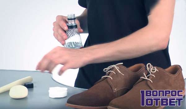 Как разносить туфли из искусственной замши?