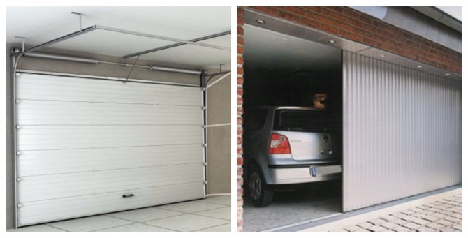 Выбираем ворота для гаража, открывающиеся вверх: рулонные, секционные, подъёмно-поворотные - строительный блог вити петрова