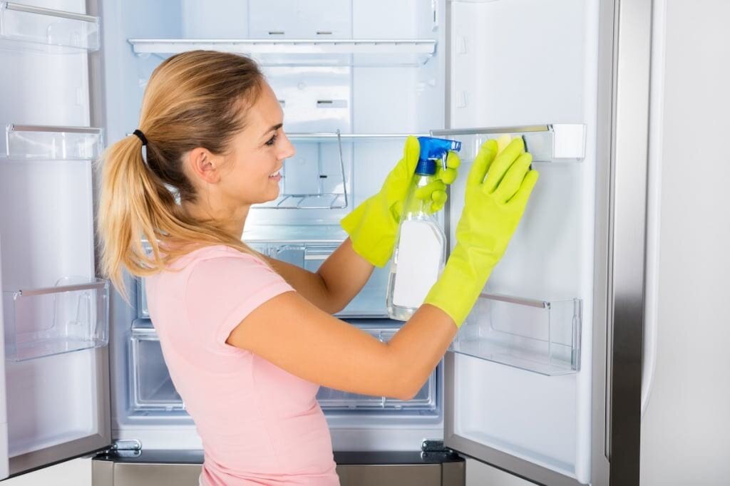 Чем мыть холодильник внутри от желтизны и запаха: как правильно и быстро отмыть?