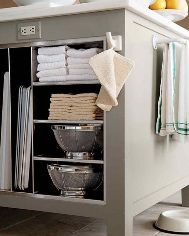 Хранение полотенец дома: на кухне и шкафу идеи с фото