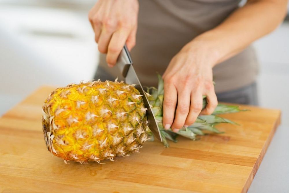 Как чистить ананас в домашних условиях правильно ножом, как очистить и разделать
