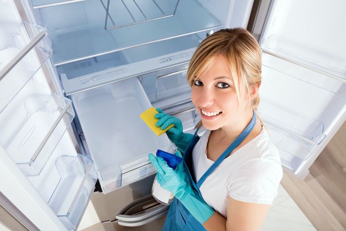 Чем мыть холодильник, чтобы не было запаха – правила обработки изнутри  и снаружи