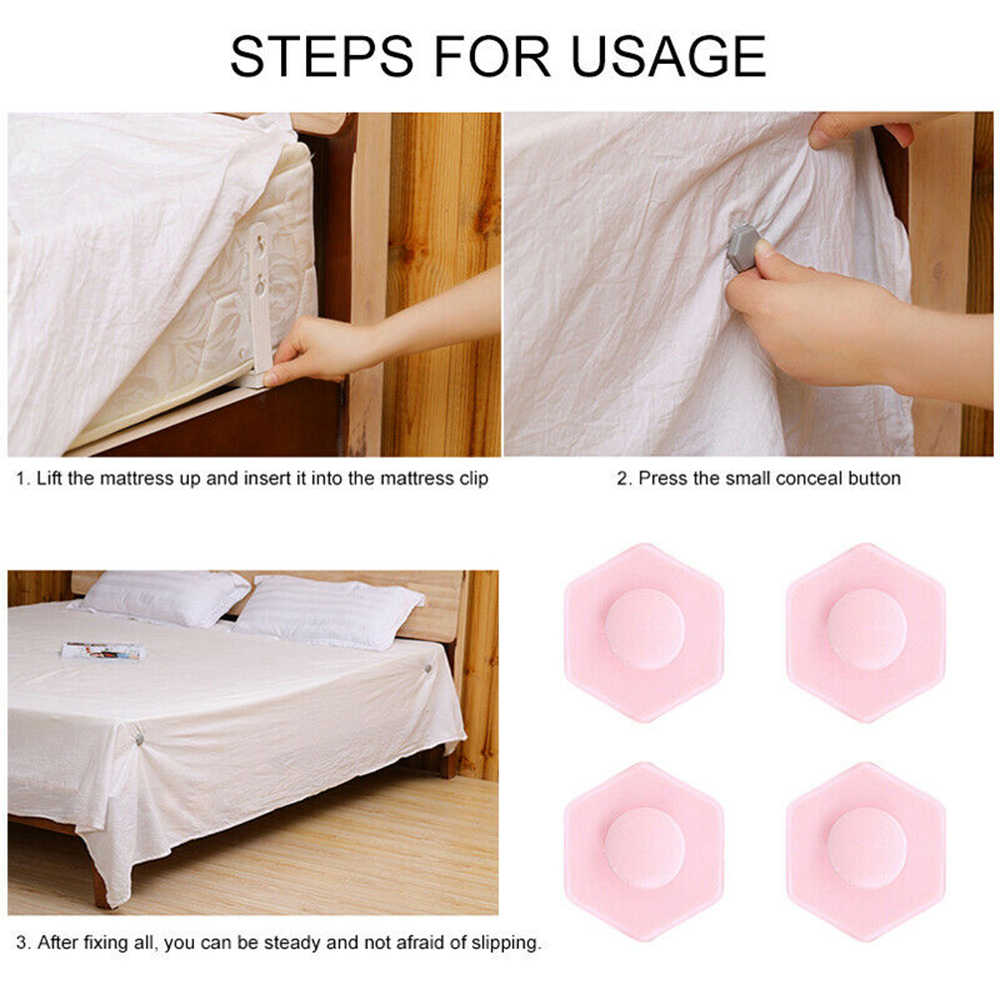 Как закрепить простынь на матрасе, чтобы не сползала: советы и лайфхаки. фиксируем простыню без резинки на кровати и диване