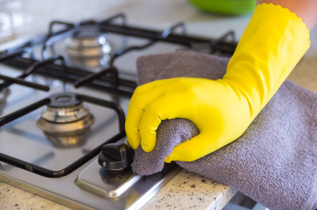 Как отмыть плитку и почистить швы между плитками на кухне