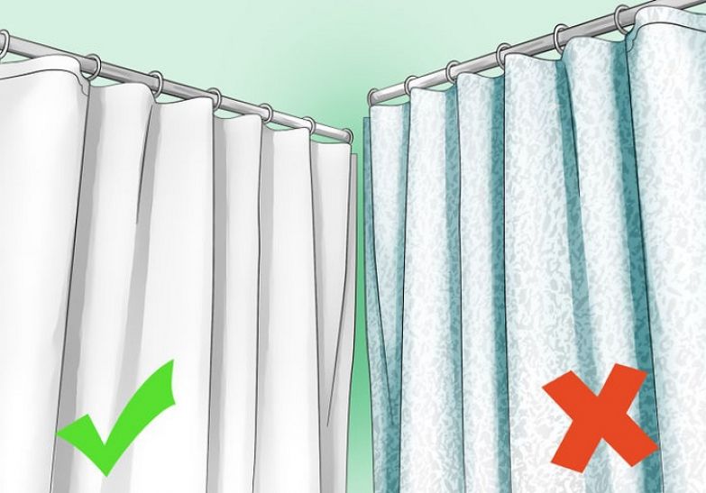 Как очистить штору в ванной от желтизны и известкового налета