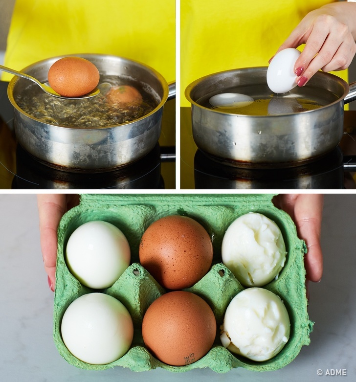 Как приготовить яйца вкрутую без трещин