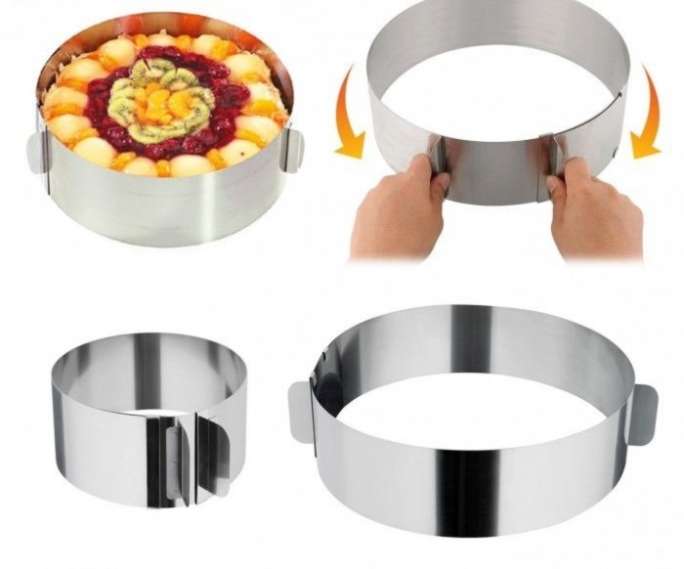 Как сделать кольцо для салата своими руками в домашних условиях круглой формы