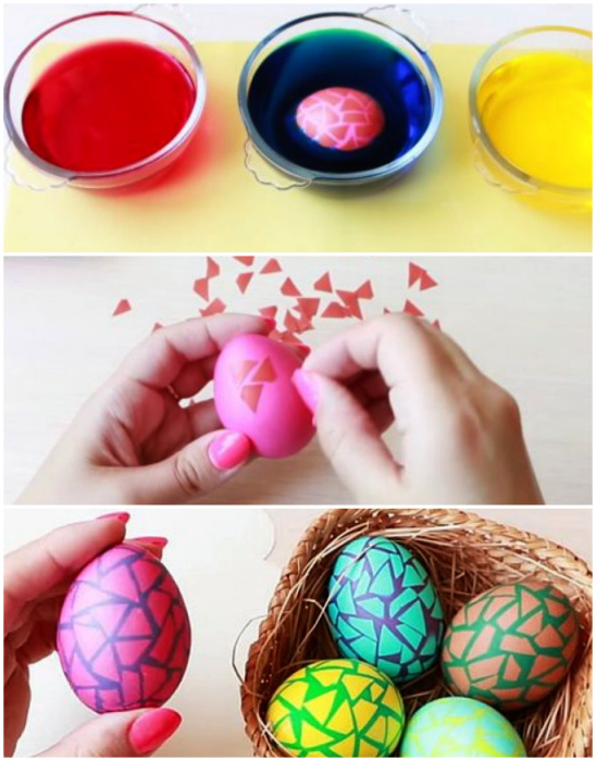 Как покрасить яйца на пасху | 20 необычных идей