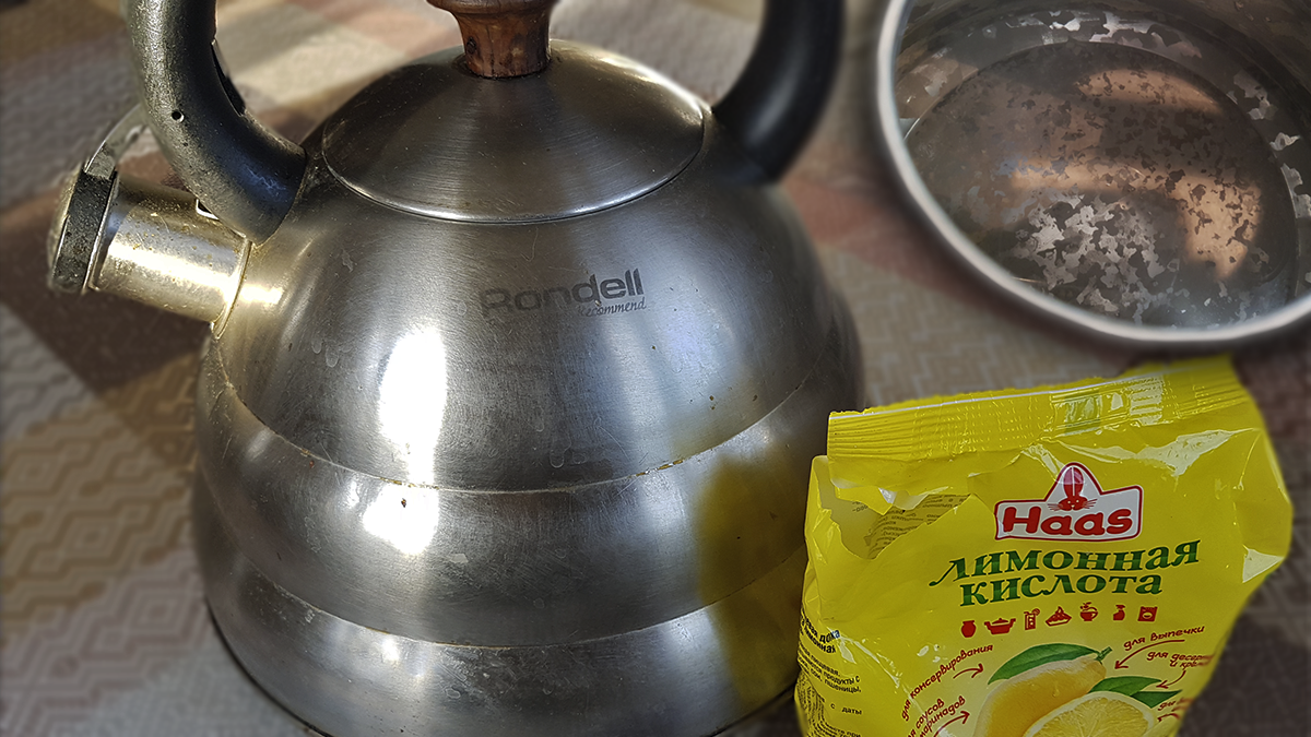 Как почистить электрический чайник от накипи лимонной кислотой – рецепты с фото