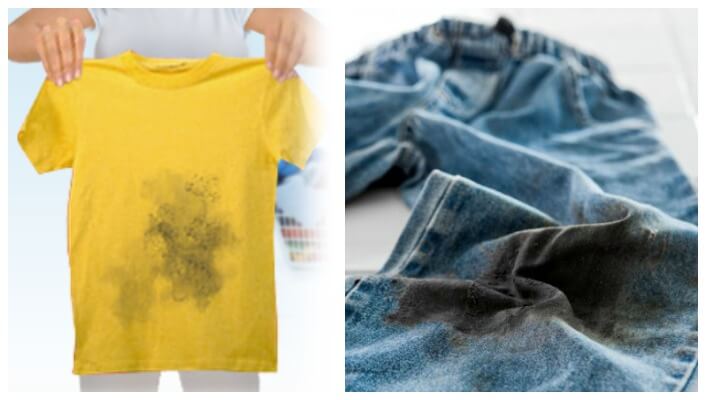 Чем отстирать мазут с одежды и вывести пятно в домашних условиях