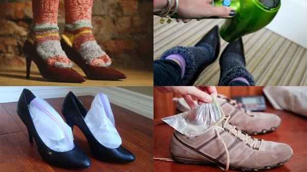 Как разносить обувь, которая жмет в домашних условиях: 17 способов