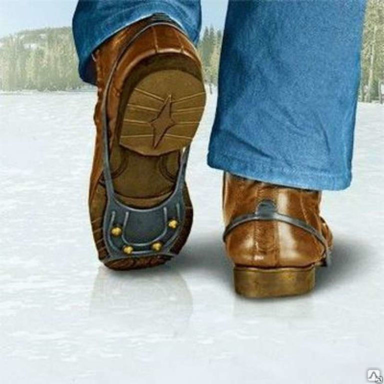 Чтобы обувь не скользила зимой: безопасность в гололед