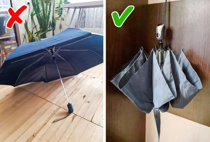 Как правильно сушить зонт после дождя: 3 ошибки и общие рекомендации   | mirnadivane.ru