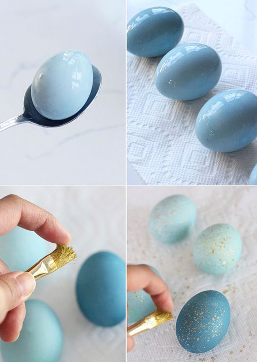 Как покрасить яйца на пасху (15) оригинальных идей