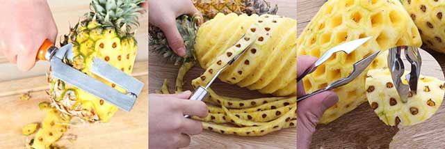 Как выбрать, почистить и порезать правильно ананас