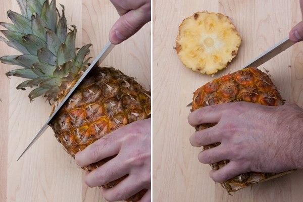 Как чистить ананас – простые, но эффективные способы