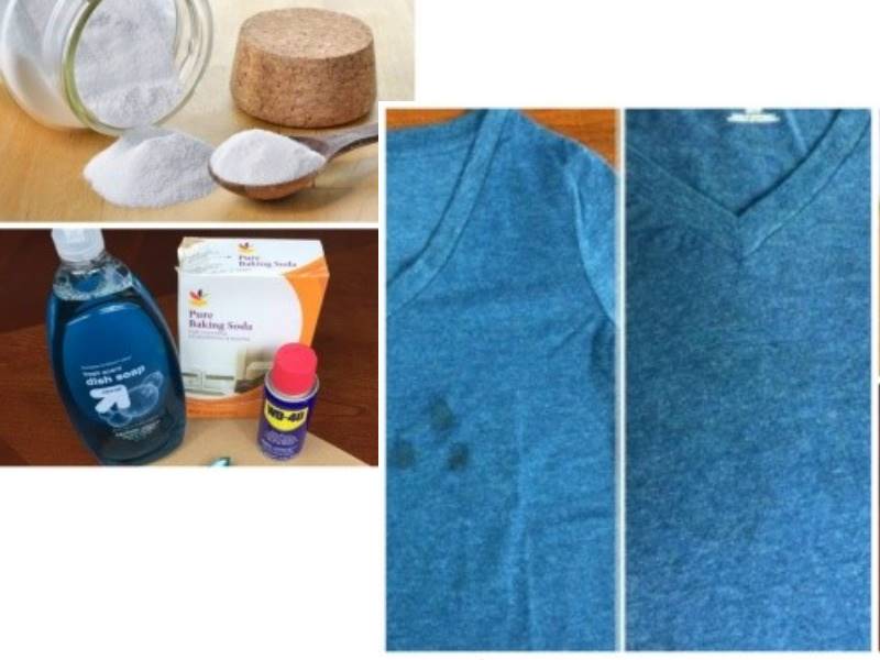 Как удалить масляное пятно с ткани: 13 шагов