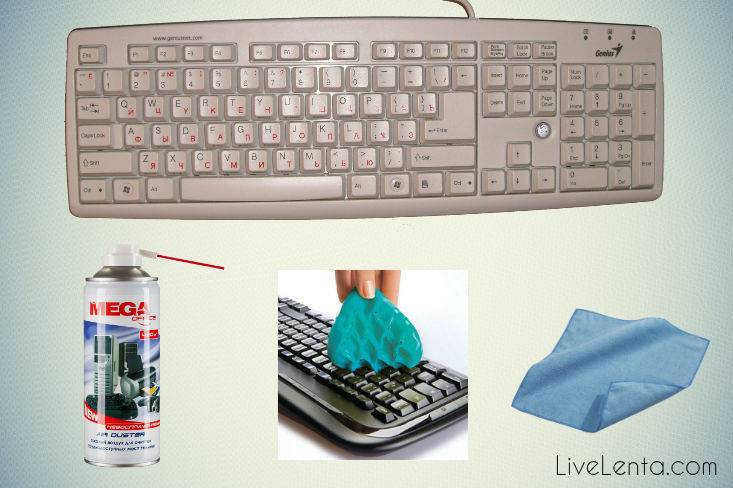 Как чистить клавиатуру: 6 потрясающих способа