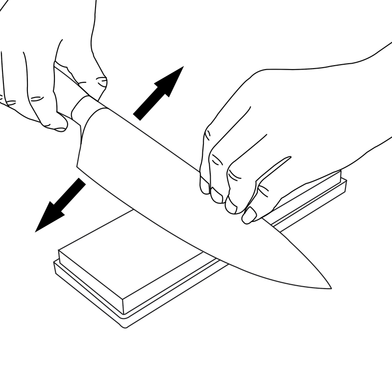 Как заточить керамический нож в домашних условиях, видео