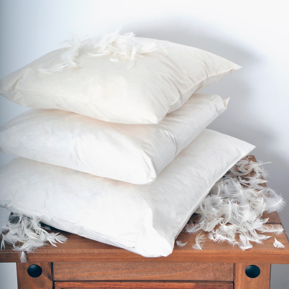 Как можно постирать перьевую подушку в домашних условиях