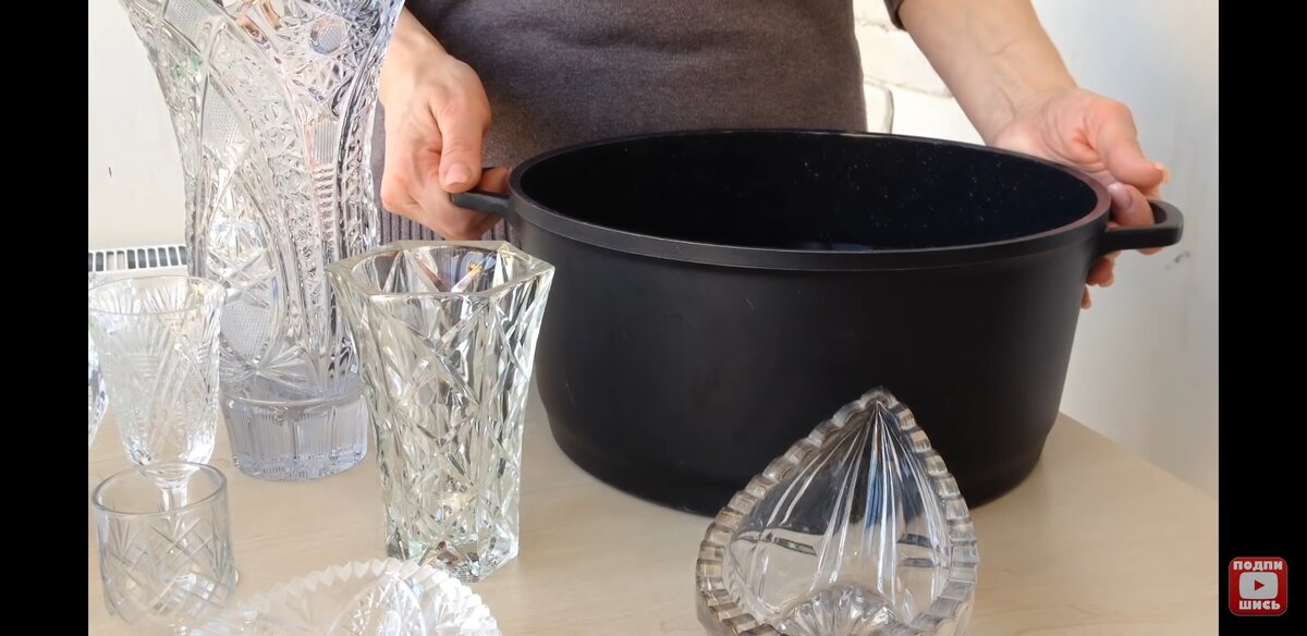 Чем отмыть хрусталь до блеска от жира и желтизны, как почистить хрустальную вазу от налета