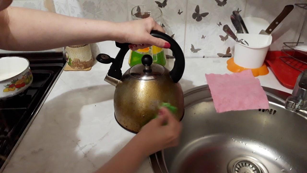 Как помыть электрический чайник снаружи и внутри