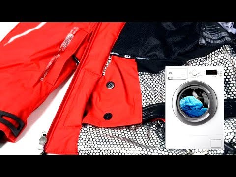 Как стирать горнолыжный костюм в машинке и руками