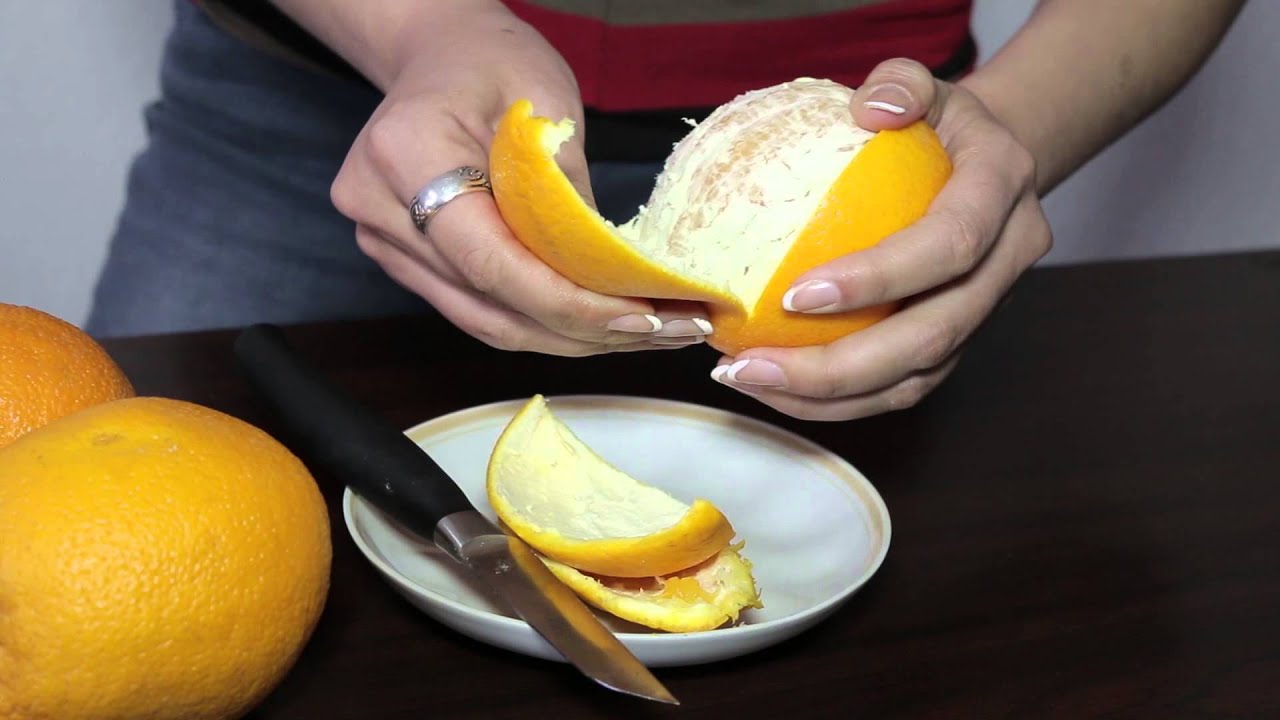 Как почистить апельсин: лайфхаки для любителей цитрусов