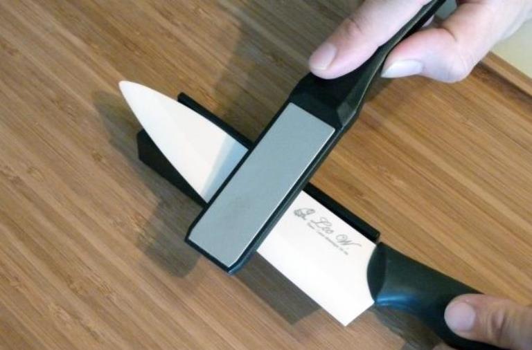 Как наточить керамический нож в домашних условиях, все ли можно, как правильно, угол заточки, чем точить