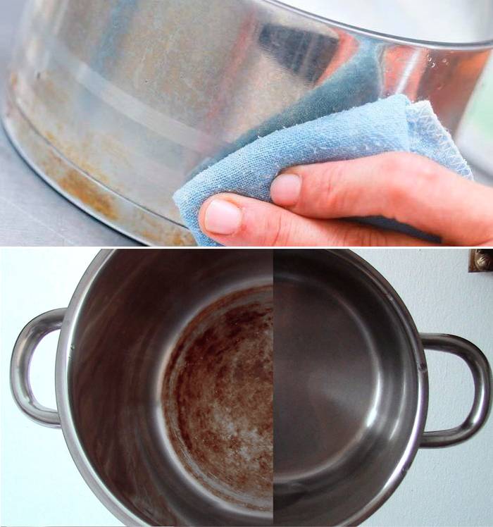 Как почистить кастрюли от жира, нагара и накипи домашними средствами Способы отчистить кастрюли до блеска