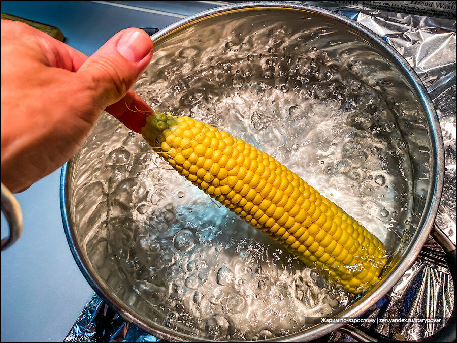 Как варить кукурузу, чтобы она получалась мягкой и сочной?