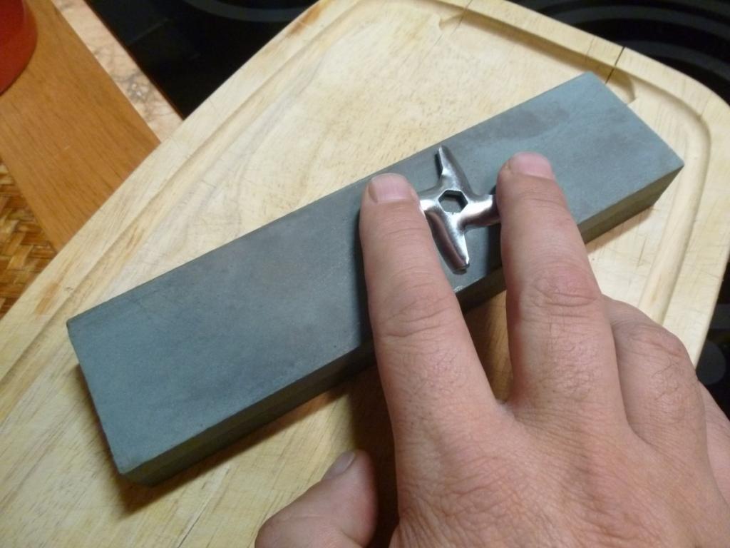 Как заточить ножи для мясорубки