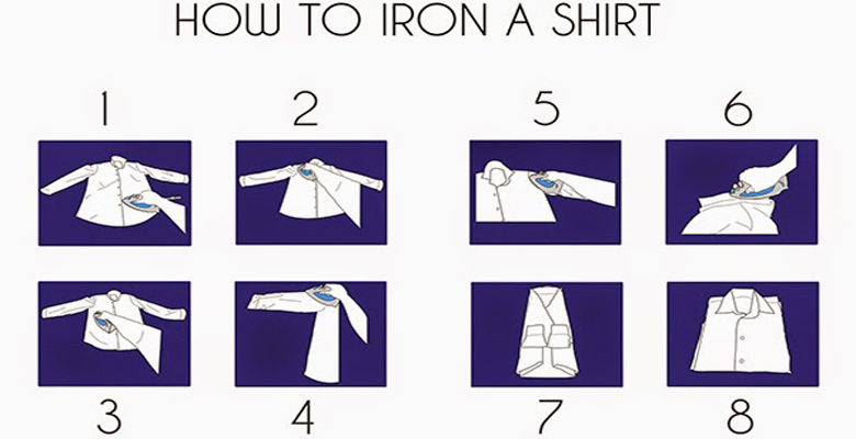 Как гладить рубашку с длинным рукавом мужскую правильно пошагово