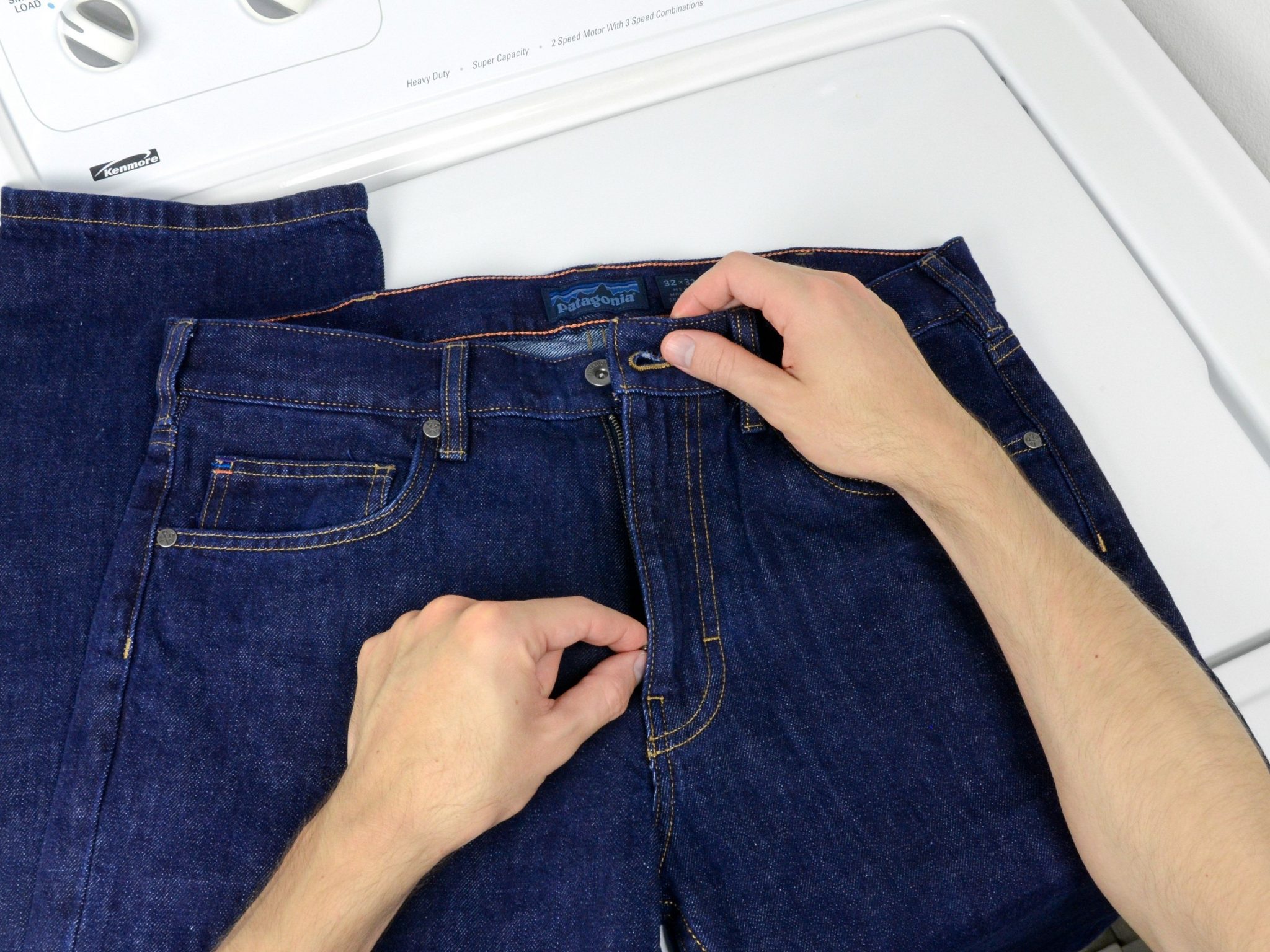 Как стирать джинсы в стиральной машине чтобы они не сели