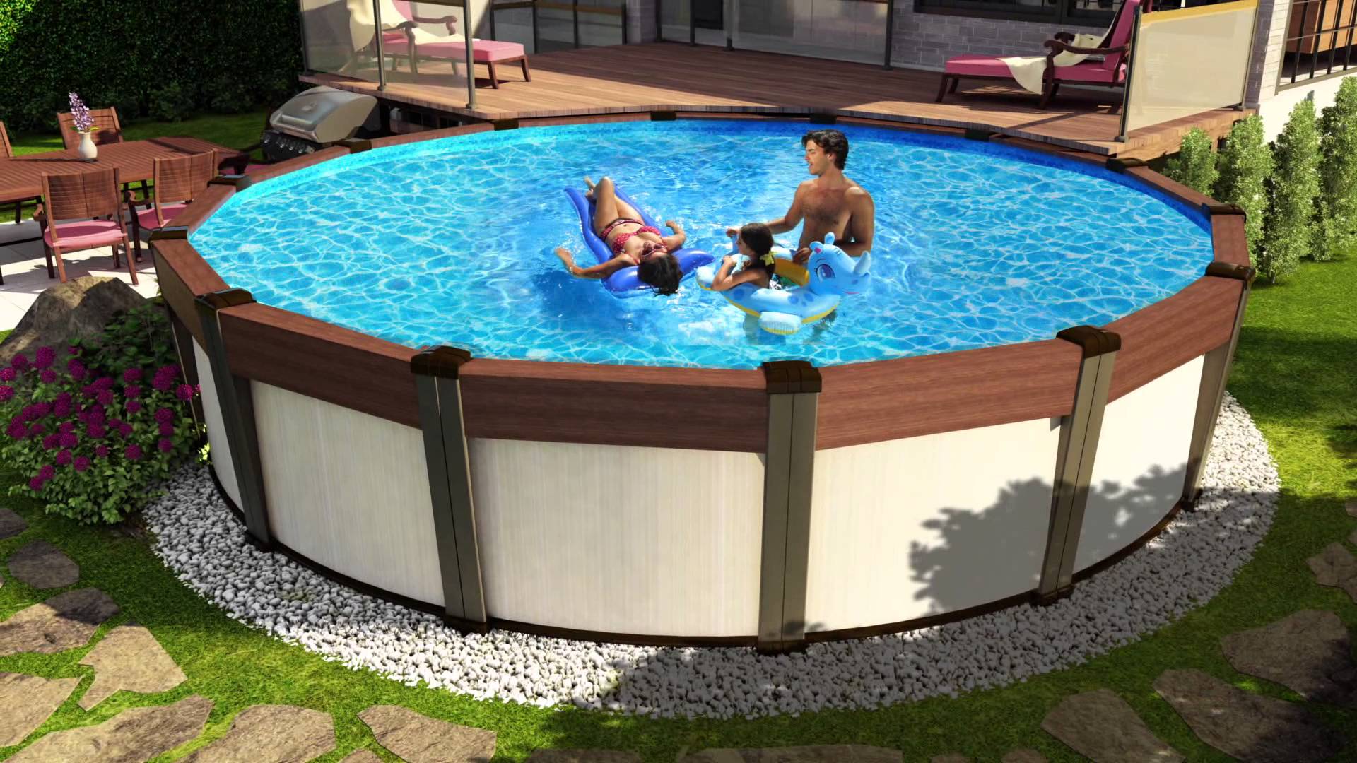 Какой бассейн лучше каркасный или надувной — статья от intex online