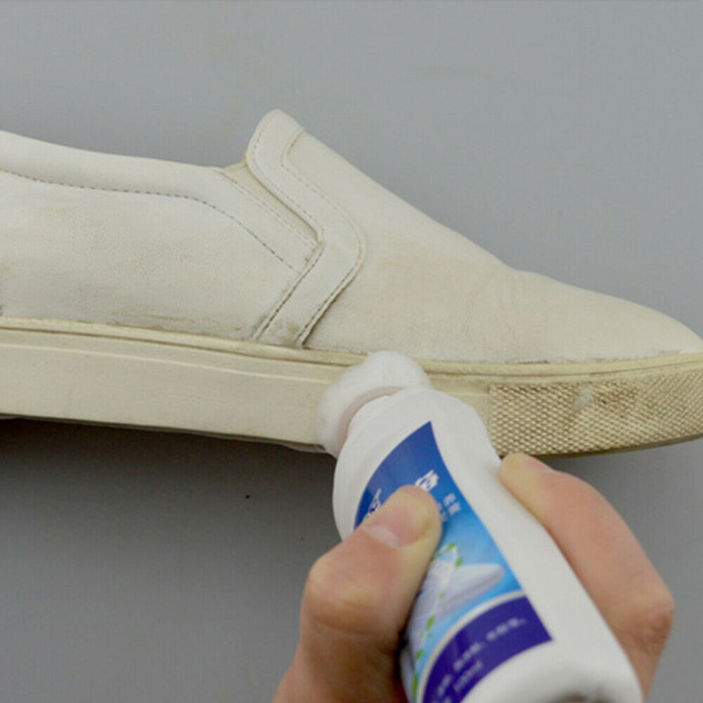 Как отбелить тканевые и кожаные кроссовки: простые методы чистки и стирки