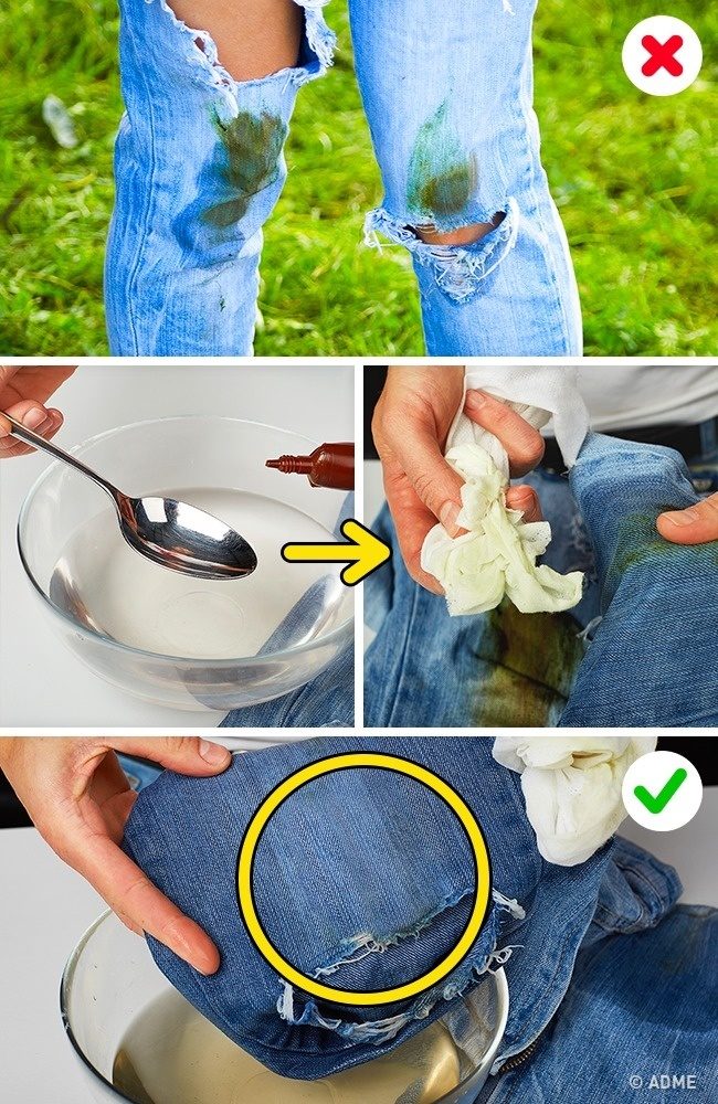 Как отстирать липу и не испортить одежду