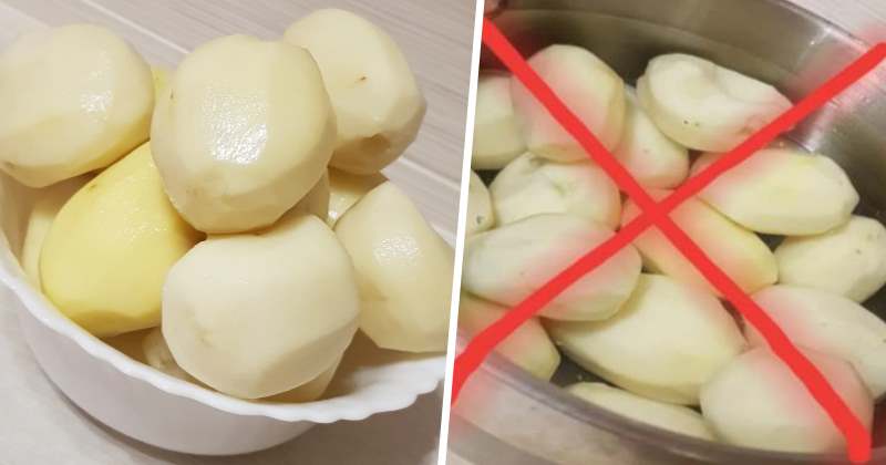 Способы хранения очищенного картофеля