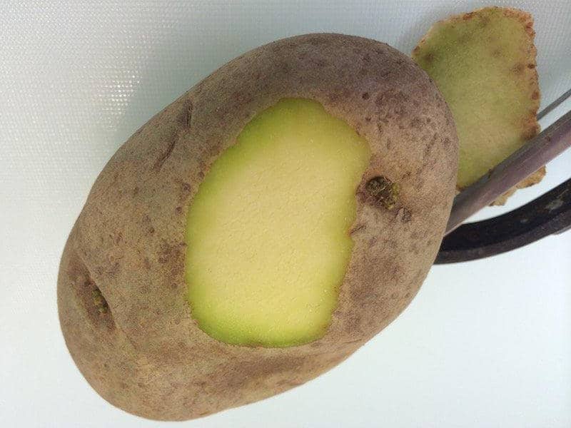Можно ли кушать позеленевший картофель
