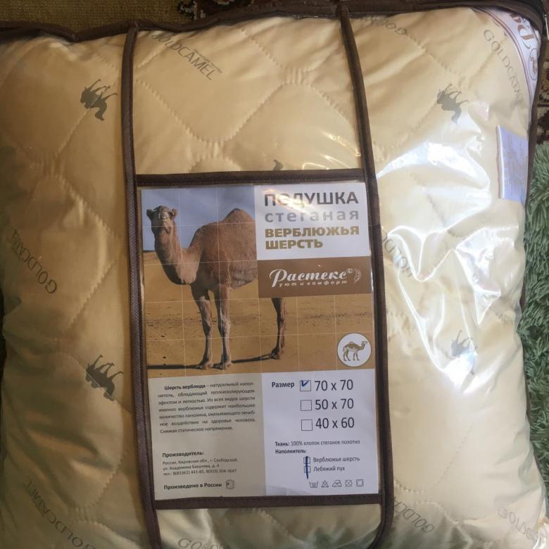 Подушки из верблюжьей шерсти: верблюжий, овечий наполнитель, какая подушка лучше, плюсы и минусы, отзывы