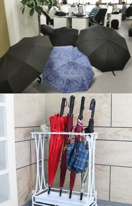 Как правильно сушить зонт после дождя: почему нельзя в раскрытом виде