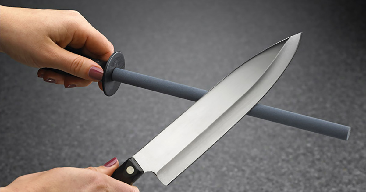 Мусат — инструмент для правки ножей. коротко.