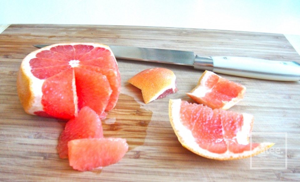 Как почистить грейпфрут быстро и правильно