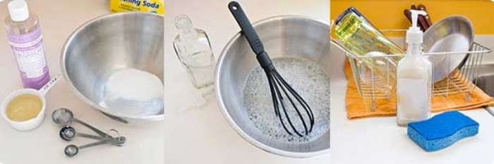 Как сделать моющее средство для посуды своими руками в домашних условиях